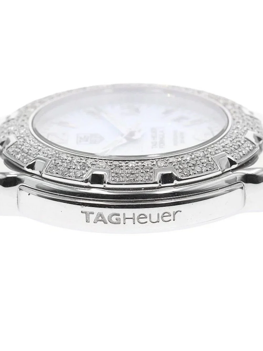 TAG HEUER Formula 1 WAC1215 date diamond bezel Quartz Ladies Watch_970392